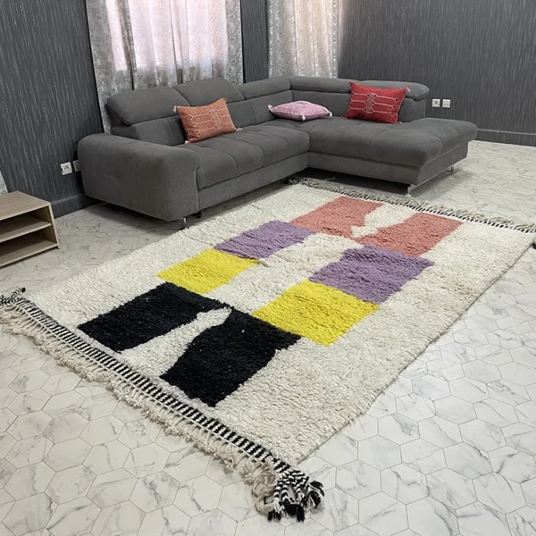 Rectangle Spectrum moroccan rugs